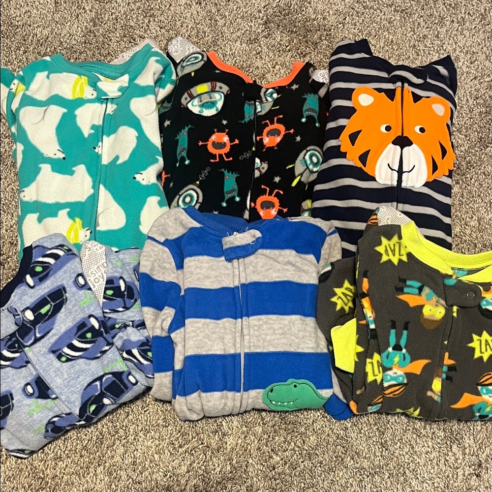 Carters 24M Fleece Zipper Sleeper Pajamas‎